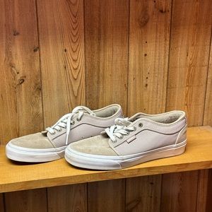 tan vans pro shoes